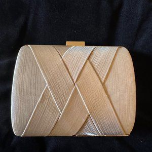 La Regale Gold Clutch Evening Bag